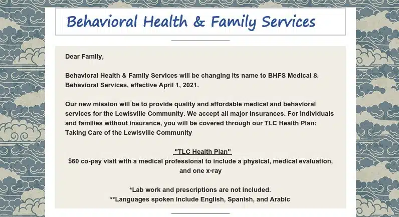 Behavioral Health and Family Services - Thumbnail 3